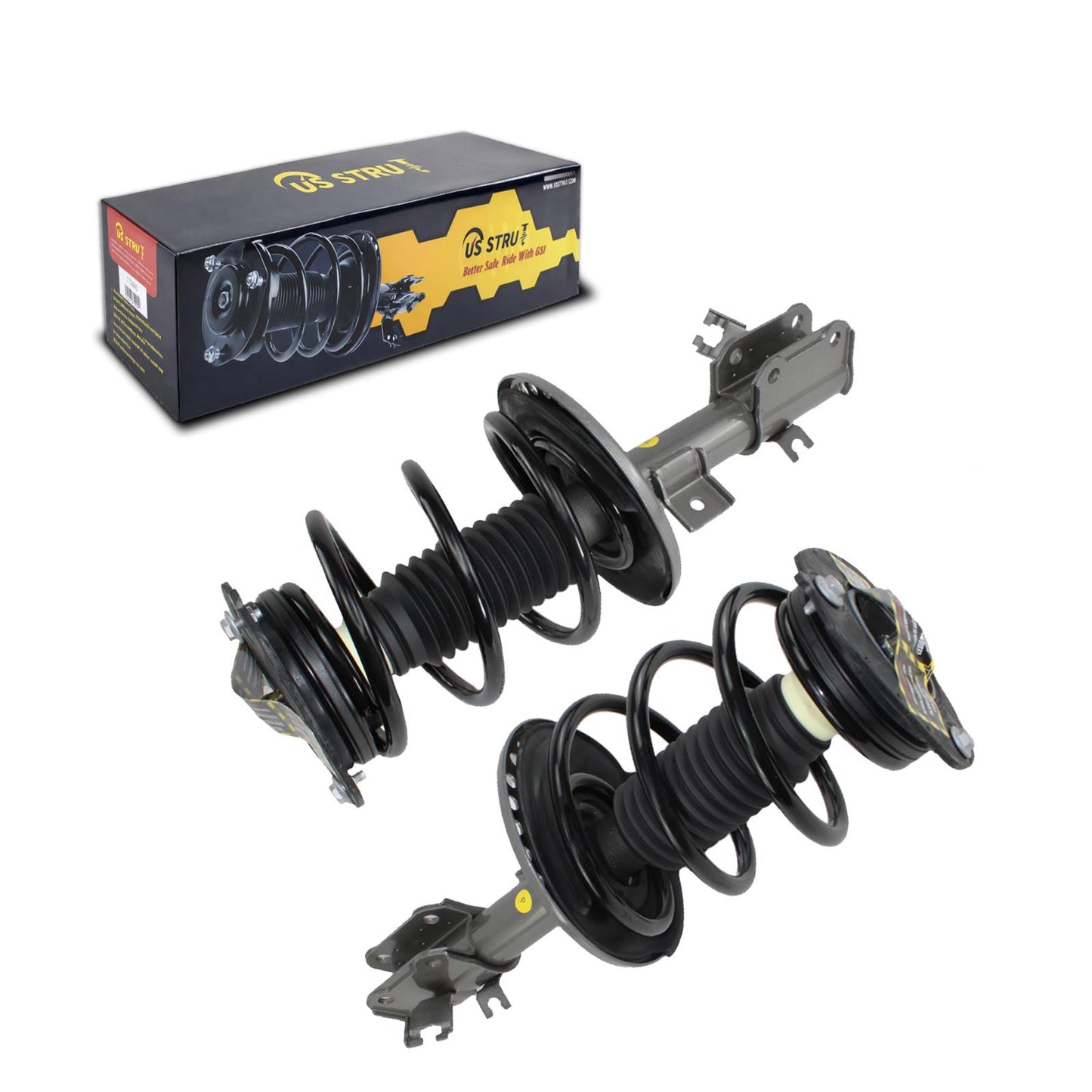 Front Pair Complete Strut & Shock Assembly for 2007-2013 Nissan Altima