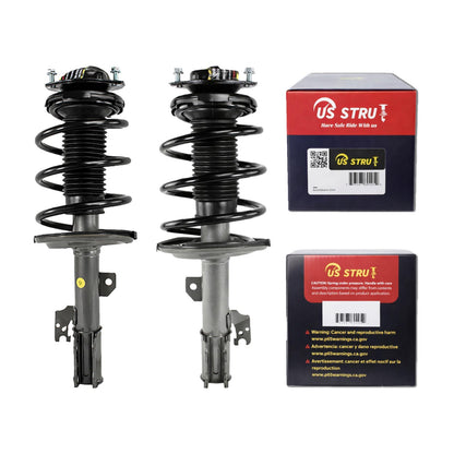 Front Pair Complete Strut & Shock Assembly for 2007-2011 Toyota Camry