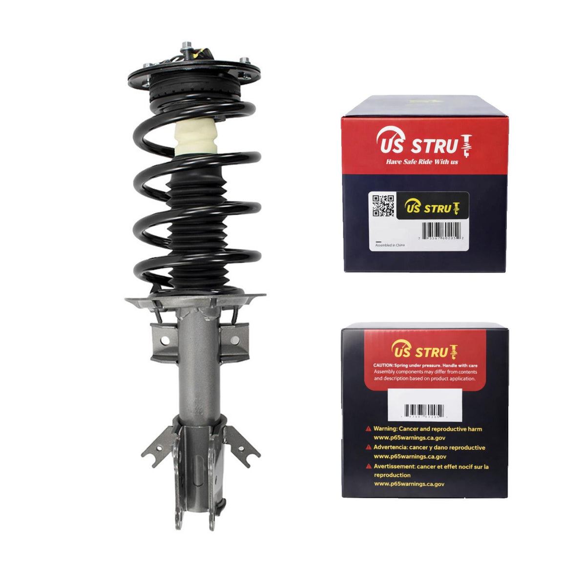 Front Complete Strut & Shock Assembly for 2013-2020 Ford Fusion