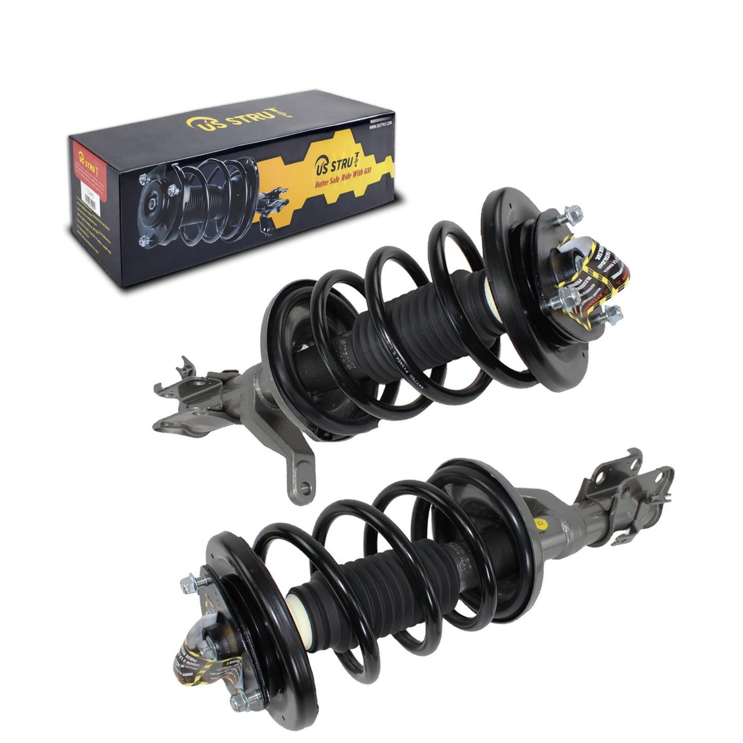 Front Pair Complete Strut & Shock Assembly for 2003-2011 Honda Element