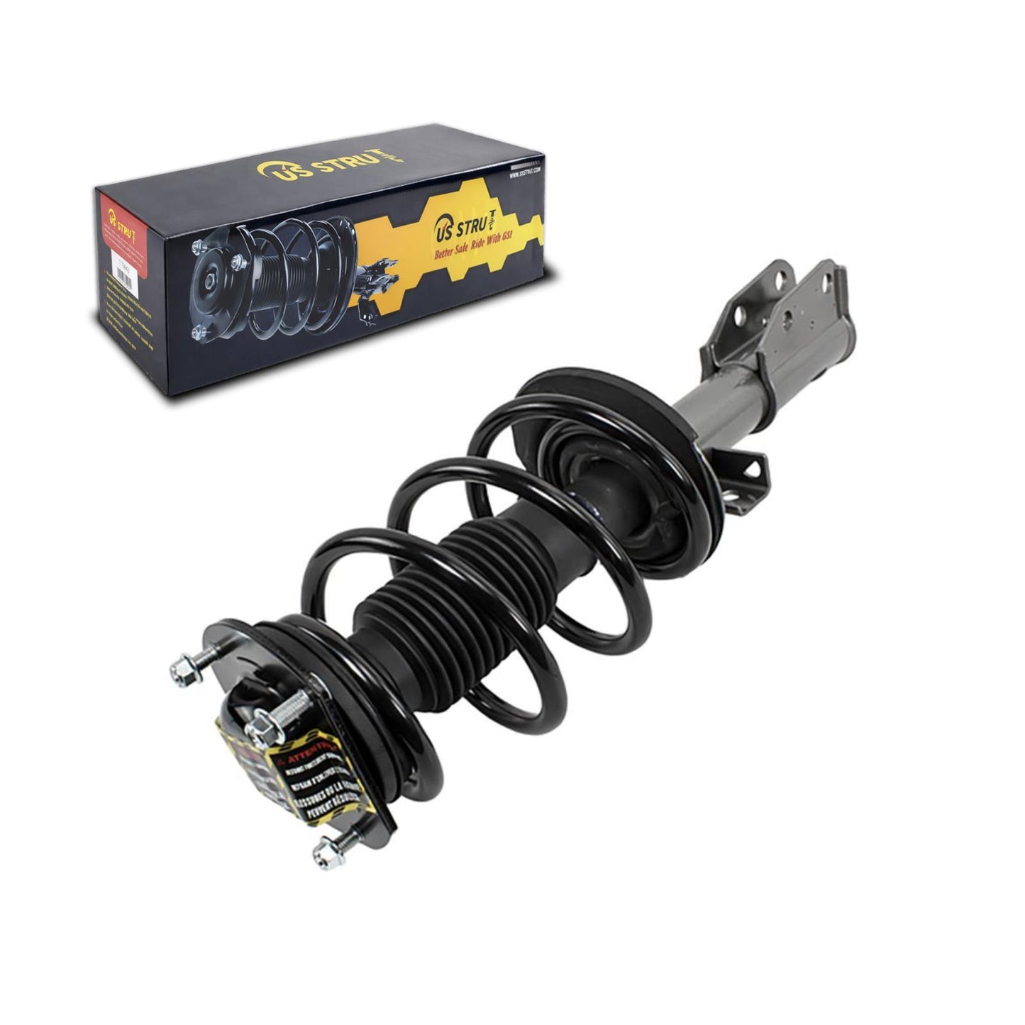 Front Pair Complete Strut & Shock Assembly for 2008-2012 Buick Enclave 3.6L