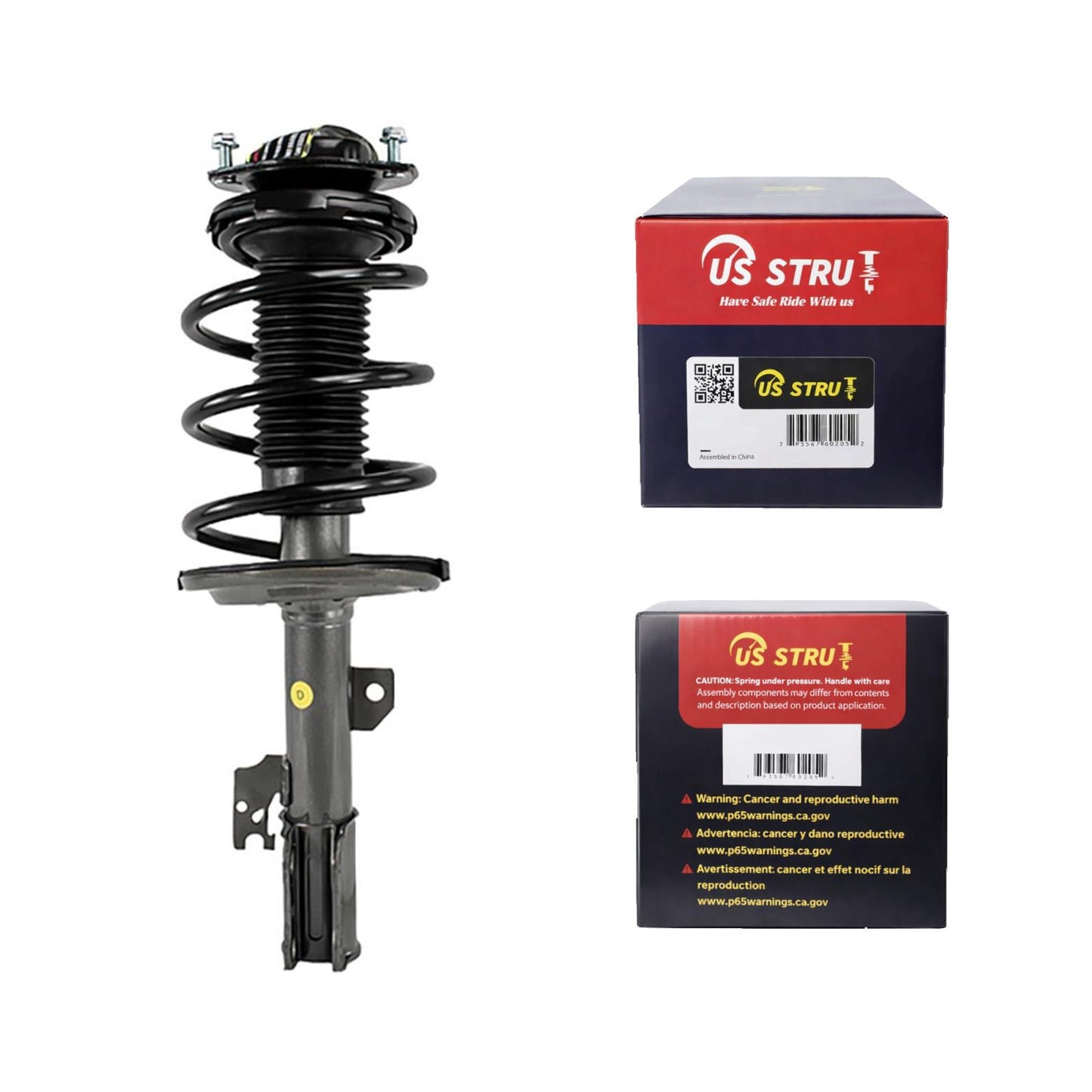 Front Driver Complete Strut & Shock Assembly for 2007-2011 Toyota Camry