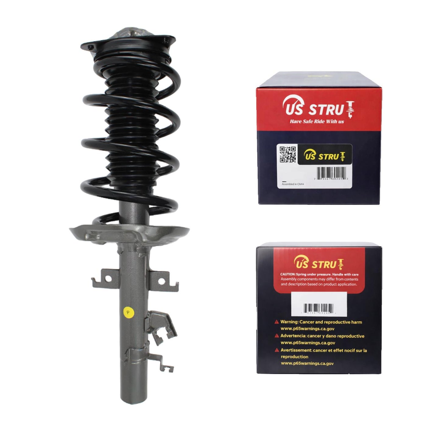 Front Complete Strut & Shock Assembly for 2014-2020 Nissan Rogue Sport