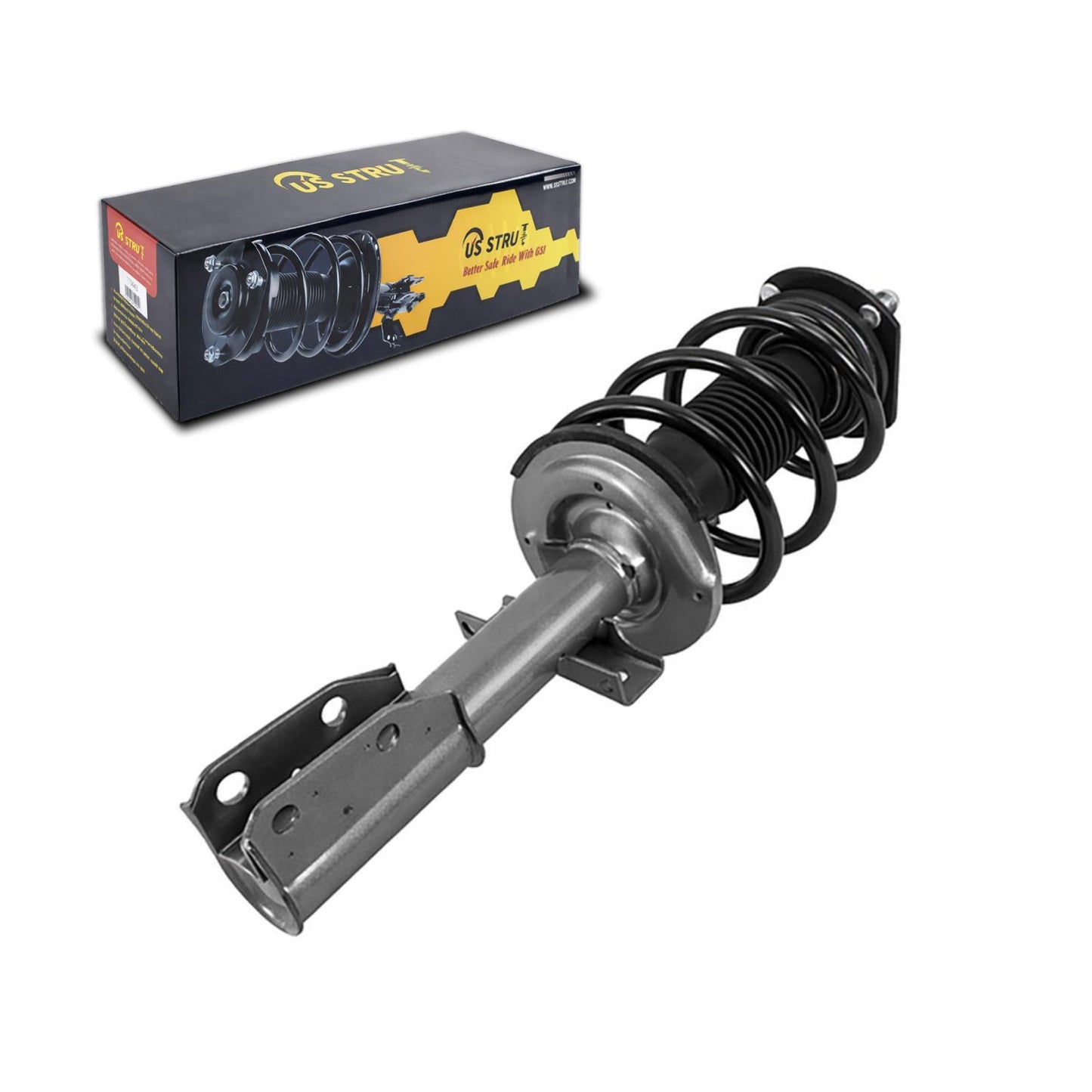 Front Pair Complete Strut & Shock Assembly for 2008-2012 Buick Enclave 3.6L