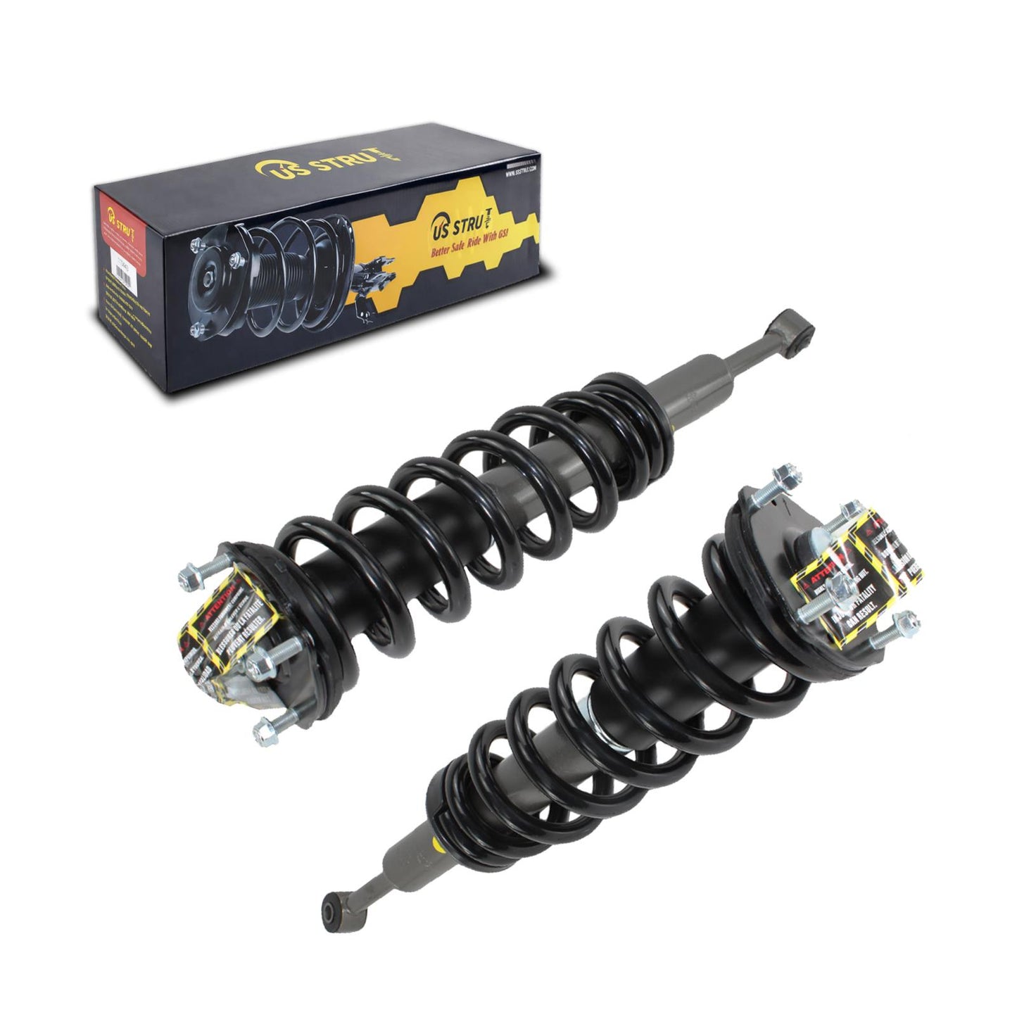 Front Pair Complete Strut & Shock Assembly for 2008-2022 Toyota Sequoia