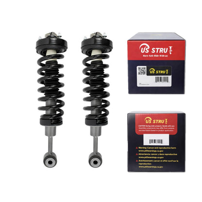 Front Pair Complete Strut & Shock Assembly for 2006-2008 Lincoln Mark LT