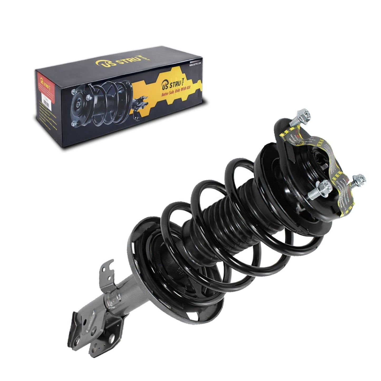 Front Driver Complete Strut & Shock Assembly for 2014-2019 Toyota Corolla