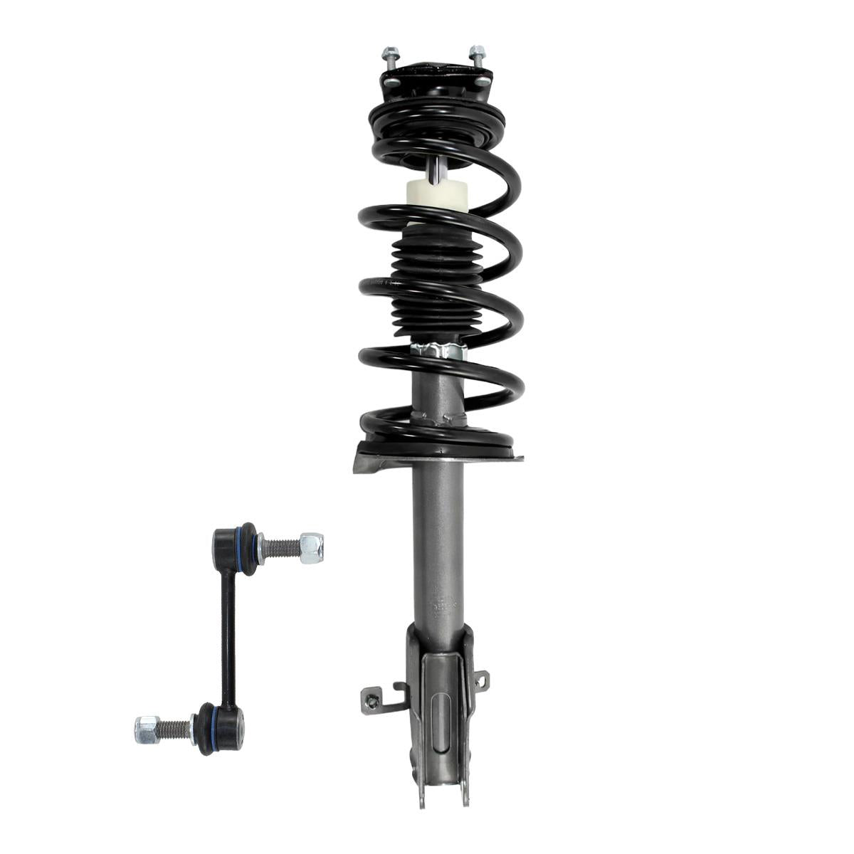 Front Pair Strut & Shock Assembly w/ Stabilizer for 2011-2014 Ford Edge