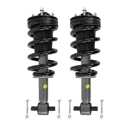 Front Pair Complete Strut & Shock Assembly for 2009-2014 Cadillac Escalade