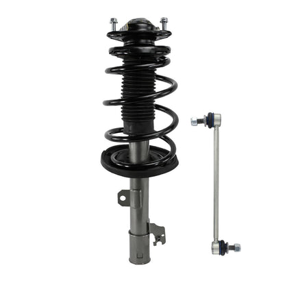 Front Pair Strut & Shock Assembly w/ Stabilizer for 2011-2014 Toyota Sienna