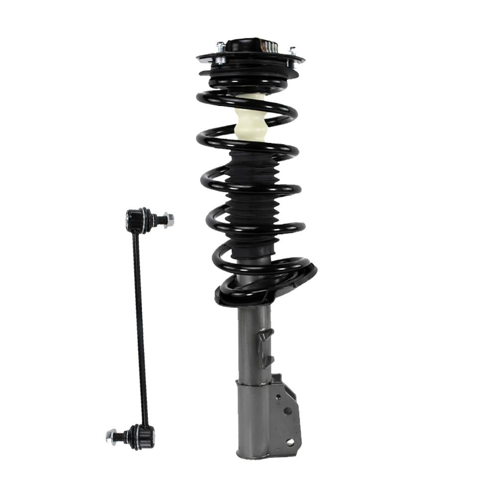 Front Pair Strut & Shock Assembly w/ Stabilizer for 2010-2017 Chevy Equinox