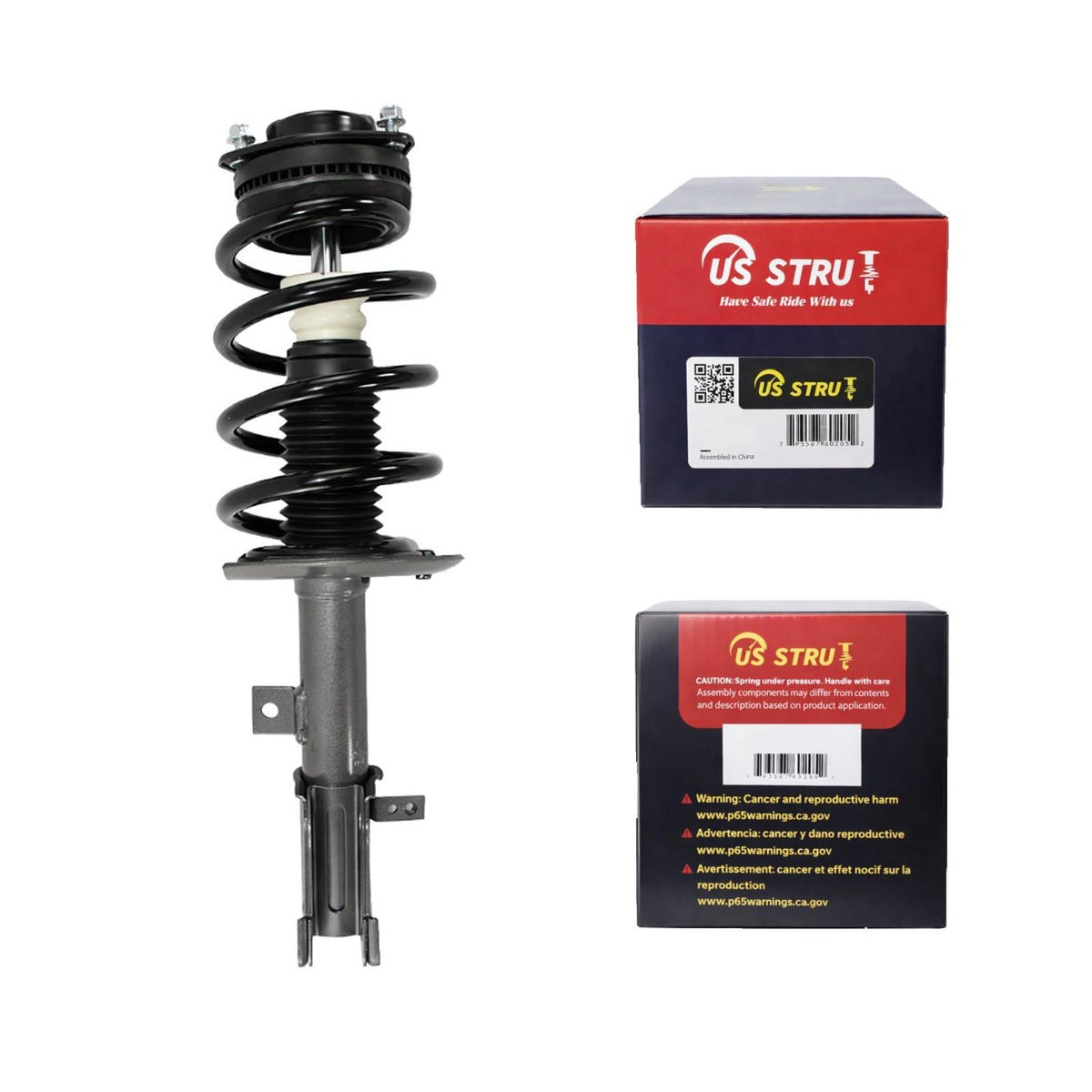 Front Passenger Complete Strut & Shock Assembly for 2009-2019 Dodge Journey
