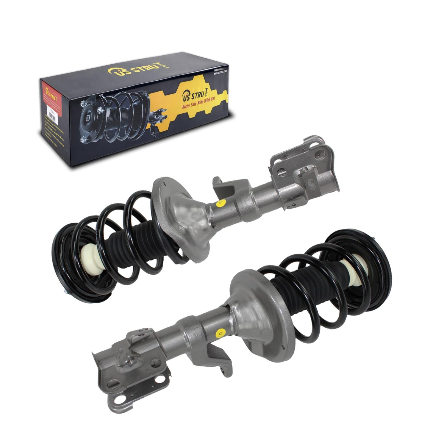 Front Pair Complete Strut & Shock Assembly for 2003-2011 Honda Element