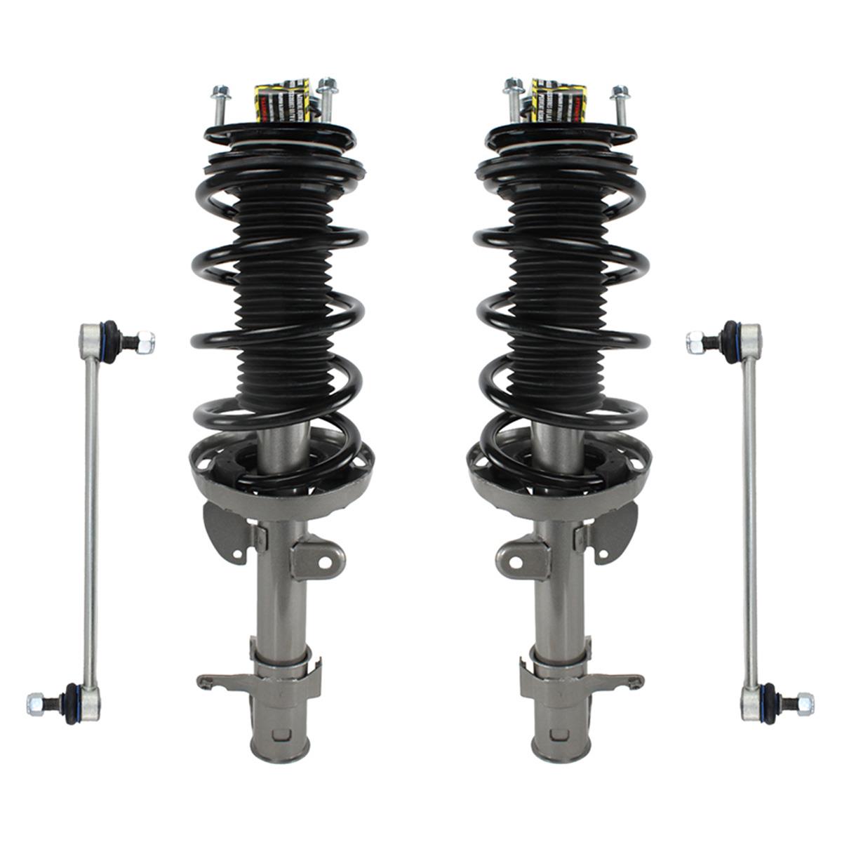 Front Strut & Shock Assembly w/ Stabilizer for 2009-2015 Honda Pilot 3.6L