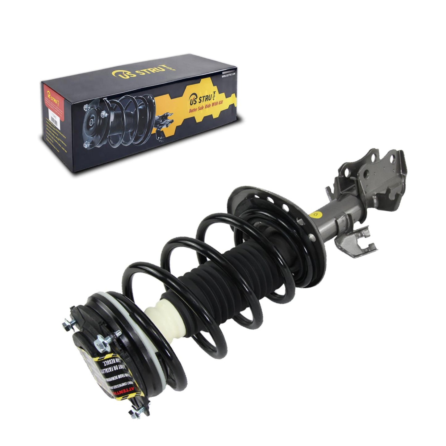 Front Driver Complete Strut & Shock Assembly for 2014-2019 Nissan Sentra