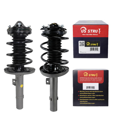 Front Pair Complete Strut & Shock Assembly for 2019-2022 Honda Insight