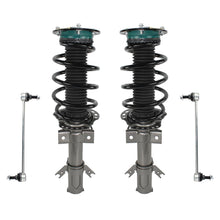 Front Pair Strut & Shock Assembly w/ Stabilizer for 2015-2021 Ford Edge