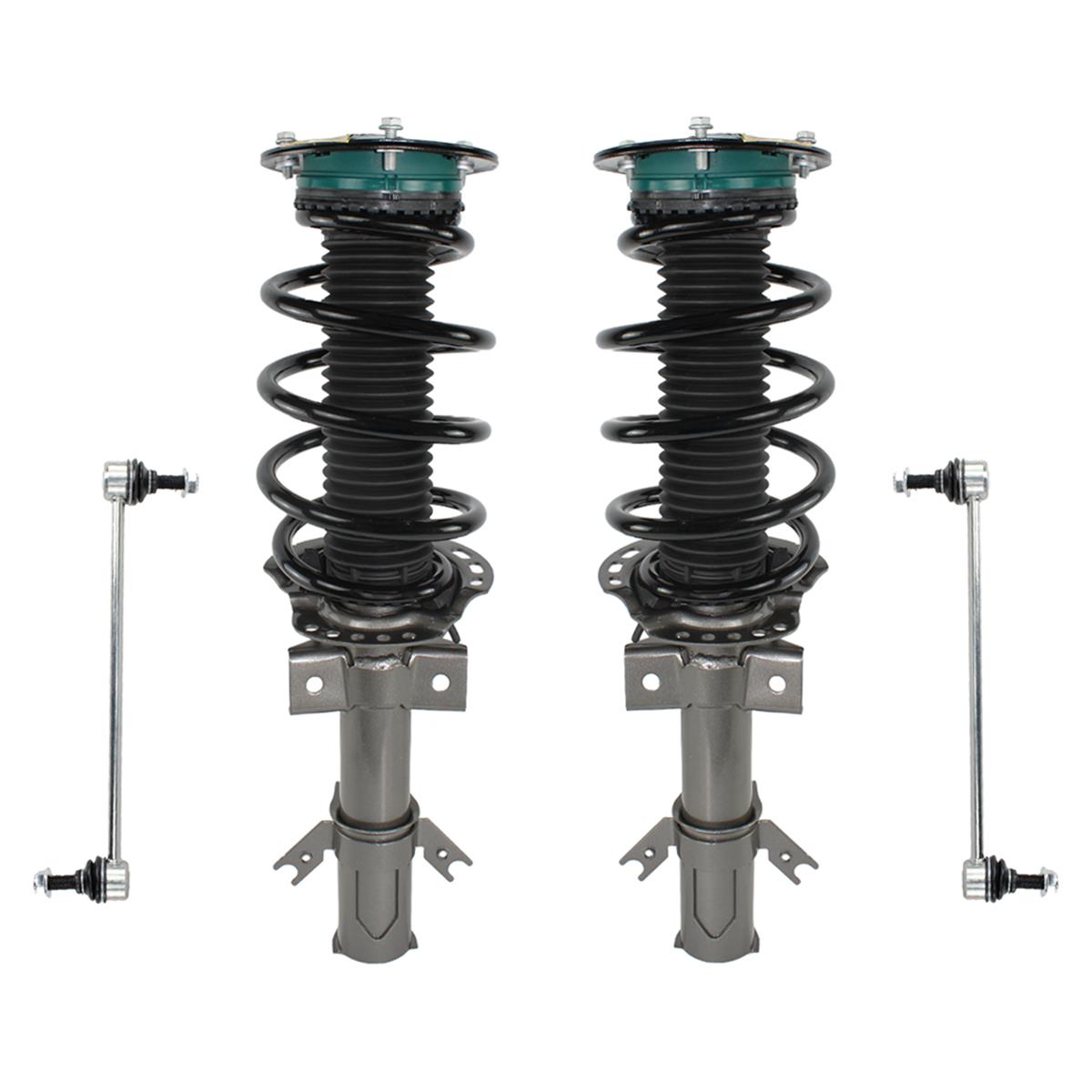 Front Pair Strut & Shock Assembly w/ Stabilizer for 2016-2018 Lincoln MKX